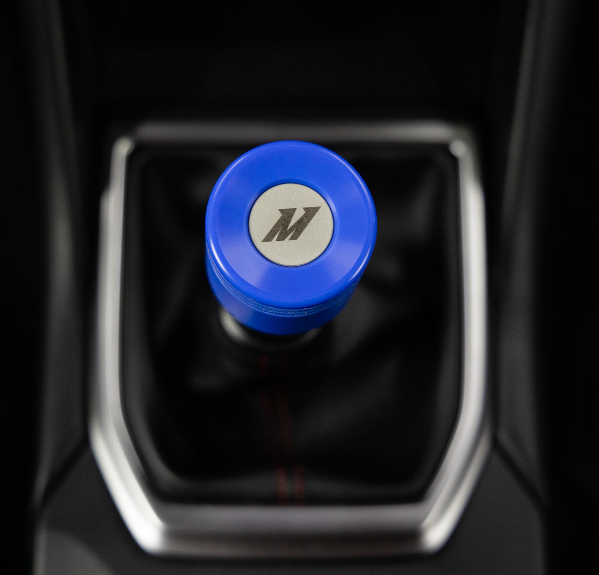 Mishimoto 2022+ Subaru WRX Shift Knob World Rally Blue - MMSK-WRX-22WRB for 2022-2025 Subaru WRX - detail view