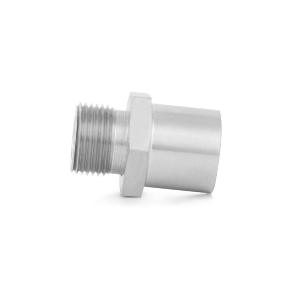 Mishimoto Stainless Steel Sandwich Plate Adapter, M20 - MMSPA-M20 by Mishimoto - rear view