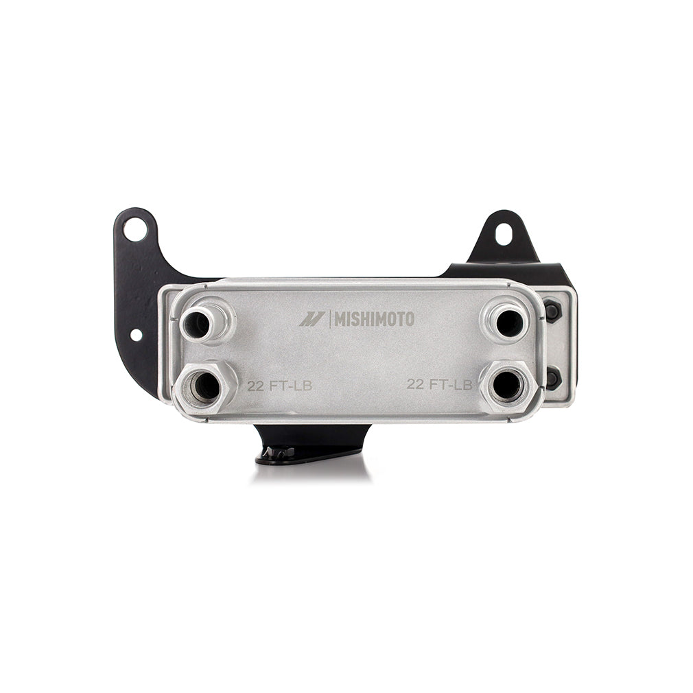 Mishimoto 03-07 Dodge Ram 5.9L Cummins Replacement Transmission Cooler - MMTC-RAM-03TQ for 2003-2007 Dodge Ram 2500 - angle v