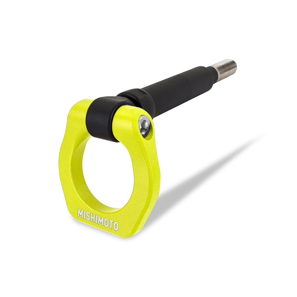 Mishimoto 13+ Subaru BRZ/FRS/86 / 18+ Subaru WRX Neon Yellow Racing Front Tow Hook - MMTH-BRZ-13NY for 2013-2020 Subaru BRZ -
