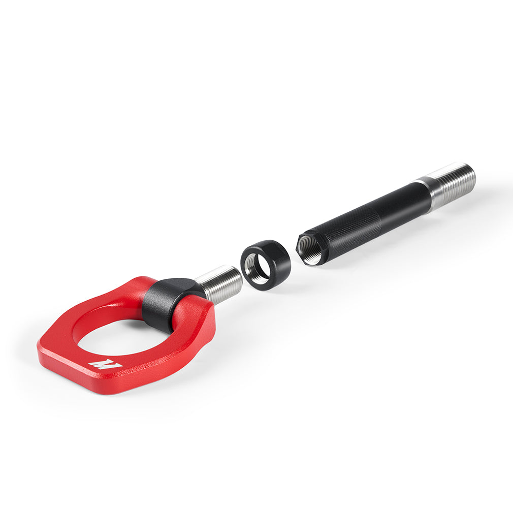 Mishimoto 2023+ Toyota GR Corolla Tow Hook (Front), Red - MMTH-GRC-23RD for 2023-2025 Toyota GR Corolla - detail view