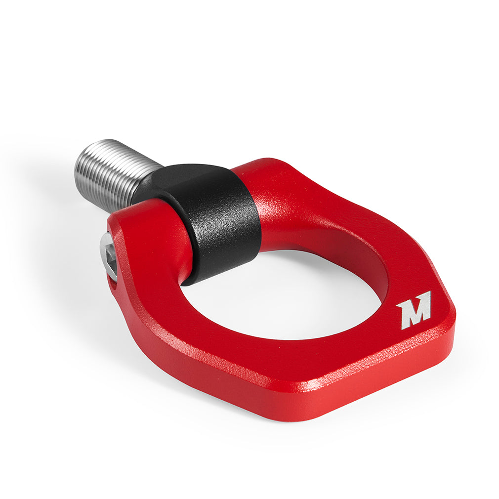 Mishimoto 2023+ Toyota GR Corolla Tow Hook (Front), Red - MMTH-GRC-23RD for 2023-2025 Toyota GR Corolla - installed view