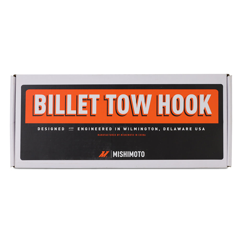 Mishimoto 2023+ Nissan Z Tow Hook (Front) Polished - MMTH-Z-23P for 2023-2025 Nissan Z - installed view