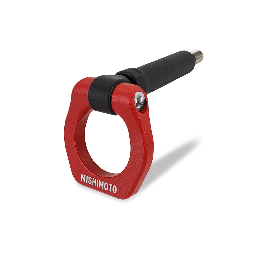 Mishimoto 02-07 Subaru WRX/STI Red Racing Front Tow Hook - MMTH-WRX-01RD for 2015-2021 Subaru WRX STI - alternate view