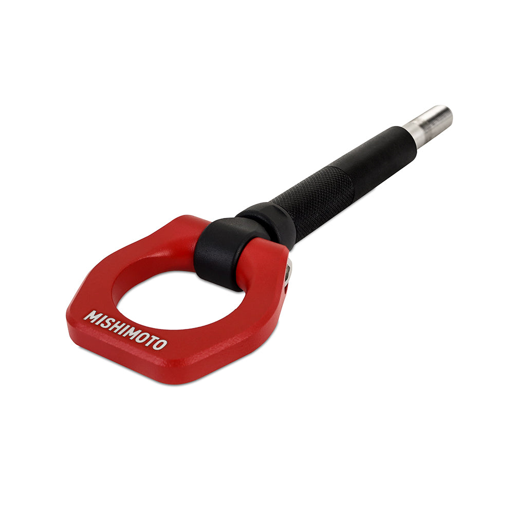 Mishimoto 2022+ Subaru WRX Front Tow Hook Red - MMTH-WRX-22RD for 2018-2025 Subaru Crosstrek - close-up