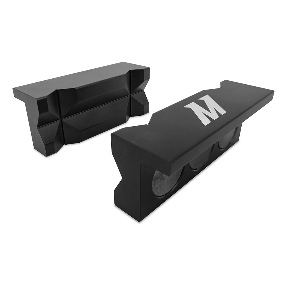 Mishimoto Billet Aluminum Vice Jaws - MMTL-VJAW-AL by Mishimoto - angle view