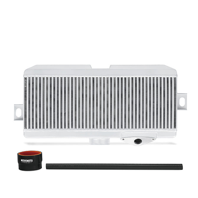 Mishimoto Subaru 08-15 WRX STi Top-Mount Intercooler Kit - Powder Coated Silver & Black Hoses - MMTMIC-STI-08SLBK for 2008-20