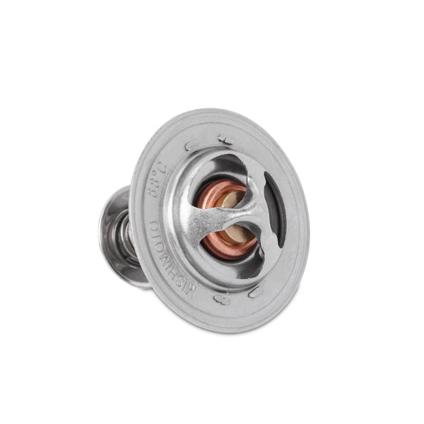 Mishimoto 08+ Mitsubishi EVO 10 68 Degree Racing Thermostat - MMTS-EVO-10L for 2008-2015 Mitsubishi Lancer - installed view