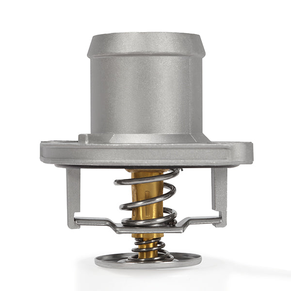 Mishimoto 03-07 Ford 6.0L Powerstroke Low-Temperature Thermostat w/ Housing - MMTS-F2D-03CL for 2004-2010 Ford E 350 - angle 