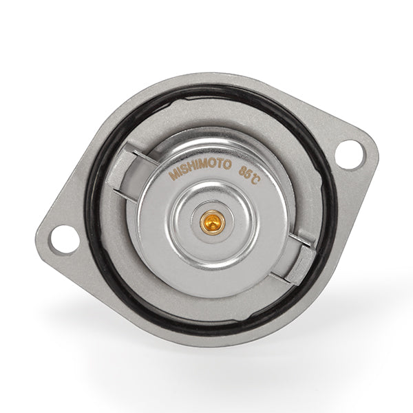 Mishimoto 03-07 Ford 6.0L Powerstroke Low-Temperature Thermostat w/ Housing - MMTS-F2D-03CL for 2004-2010 Ford E 350 - close-