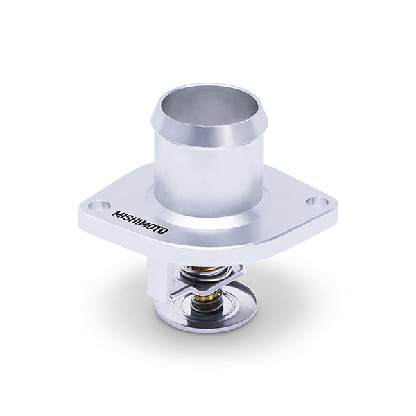 Mishimoto Ford 6.0L Powerstroke Low-Temperature Thermostat w/ CNC Housing - MMTS-F2D-03FL for 2004-2010 Ford E 350 - angle vi