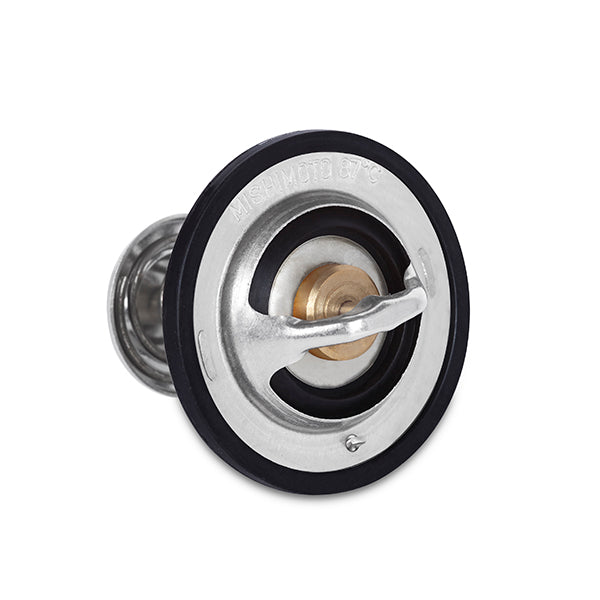 Mishimoto Ford 7.3L Powerstroke Low-Temperature Thermostat - MMTS-F2D-96L for 1996-2003 Ford E 350 - installed view