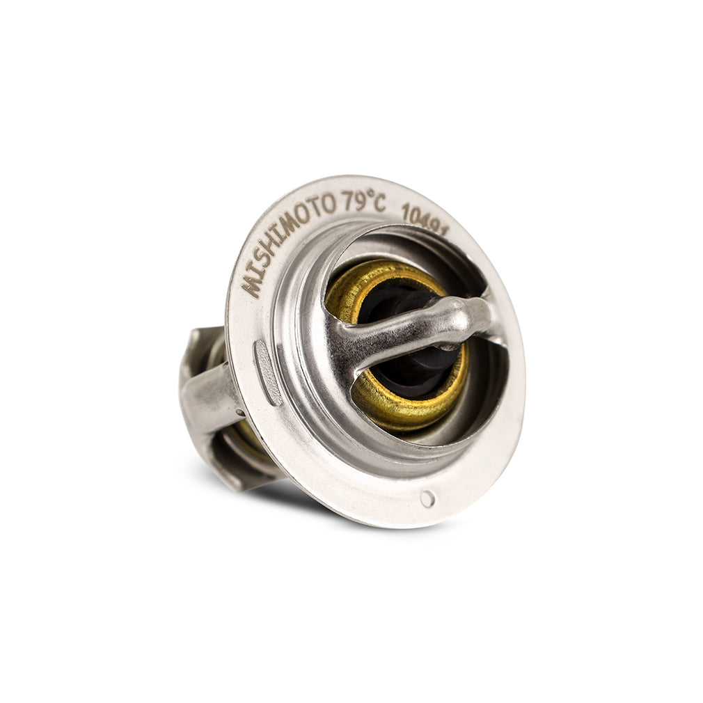 Mishimoto 05-14 TRZ 450 Performance Thermostat 79C/174F - MMTS-HON-05L for 2005-2014 Honda TRX450R - angle view