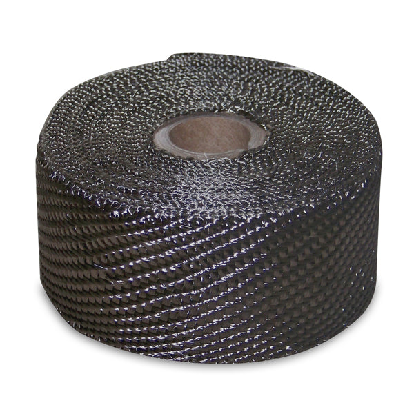 Mishimoto 2 inch x 35 feet Heat Wrap with Stainless Locking Tie Set - MMTW-235 by Mishimoto - angle view
