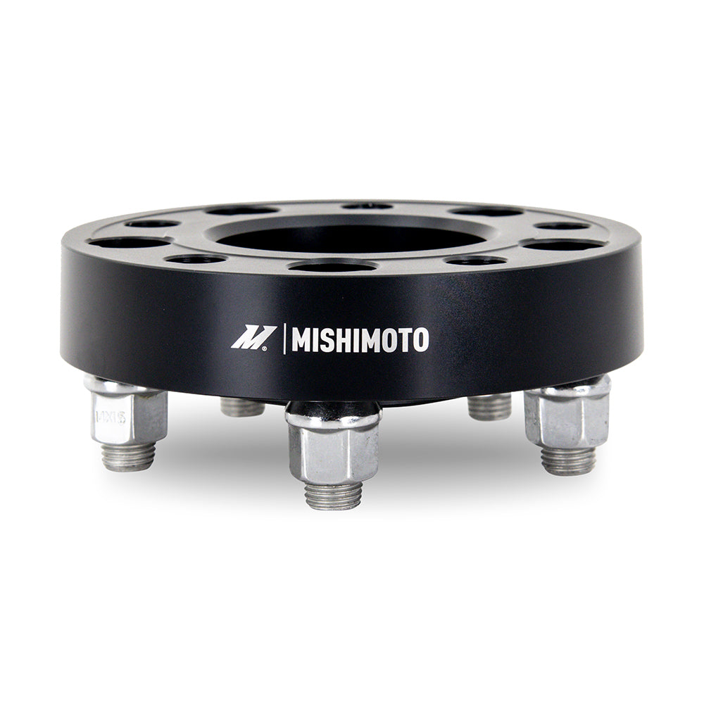 Mishimoto Wheel Spacers - 5x114.3 - 67.1 - 30 - M12 - Black - MMWS-004-300BK for 1990-2012 Mitsubishi Eclipse - detail view