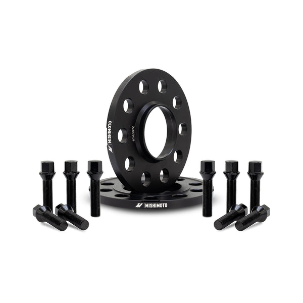 Mishimoto Wheel Spacers - 5x120 - 72.6 - 10 - M14 - Black - MMWS-014-100BK