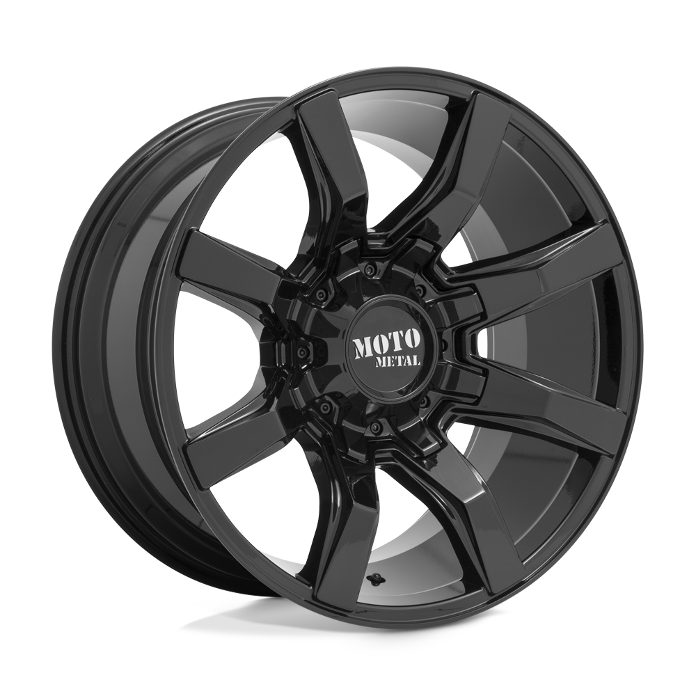 Moto Metal Mo804 Spider 20X10 5X127/5X139.7/5X139 -18MM Gloss Black
