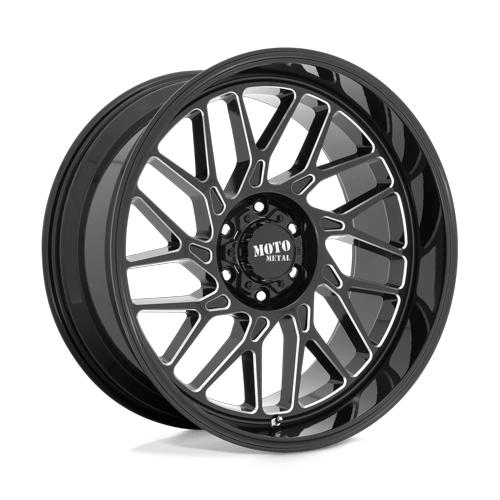 Moto Metal Mo805 20X10 8X170 -18MM Gloss Black Milled