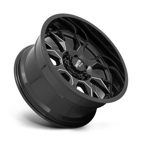 Moto Metal Mo806 20X10 6X135 -18MM Gloss Black Milled