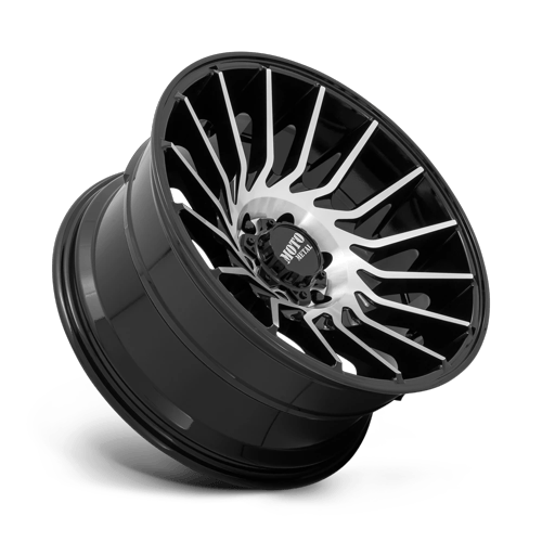Moto Metal Mo807 22X10 6X139.7 -18MM Gloss Black Machined