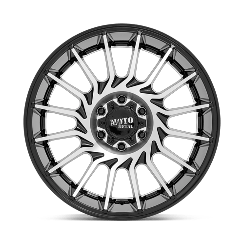 Moto Metal Mo807 22X10 5X127 -18MM Gloss Black Machined