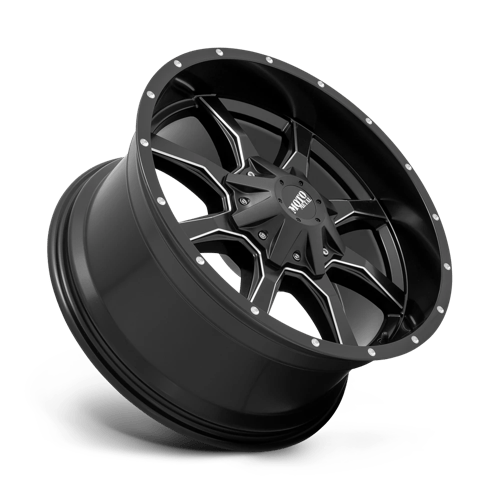 Moto Metal Mo970 20X10 6X135/6X139.7/6X139 -18MM Semi Gloss Black Milled
