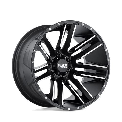 Moto Metal Mo978 Razor 20X9 5X127 +18MM Satin Black Machined