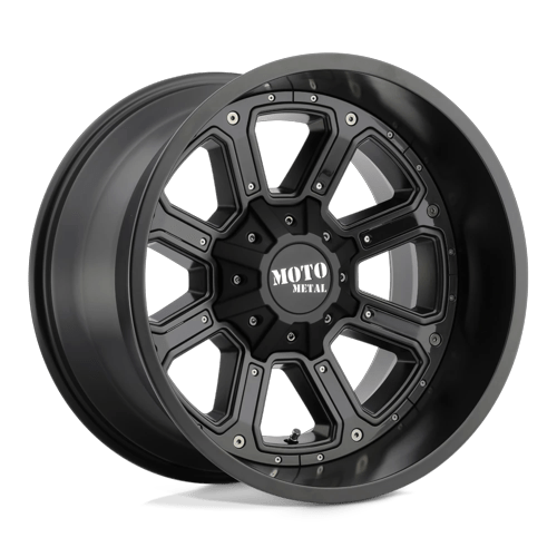 Moto Metal Mo984 Shift 20X9 6X114.3 +30MM Matte Black W/ G-Blk Inserts