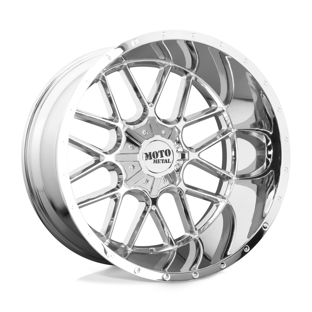Moto Metal Mo986 Siege 20X12 5X127/5X139.7/5X139 -44MM Chrome