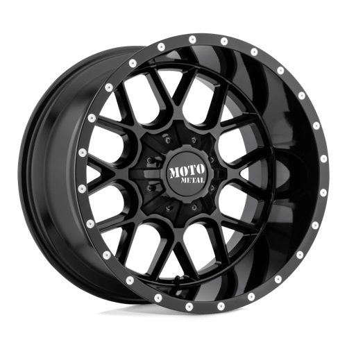Moto Metal Mo986 Siege 22X10 6X135/6X139.7/6X139 -18MM Gloss Black