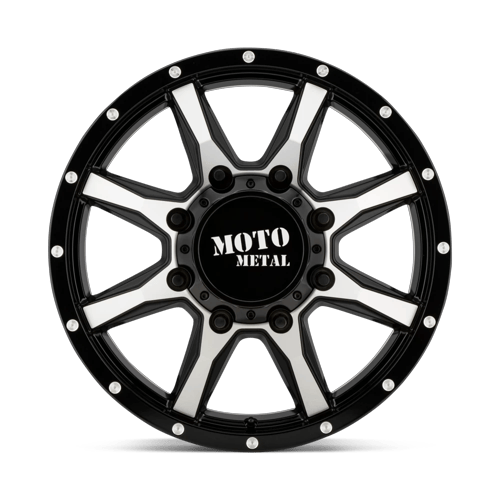 Moto Metal Mo995 20X8.25 8X210 +127MM Gloss Black Machined
