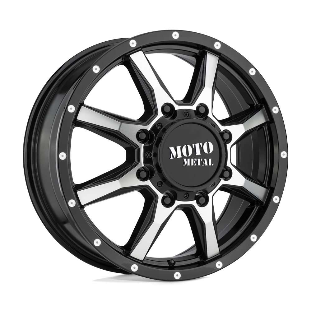 Moto Metal Mo995 20X8.25 8X210 +127MM Gloss Black Machined