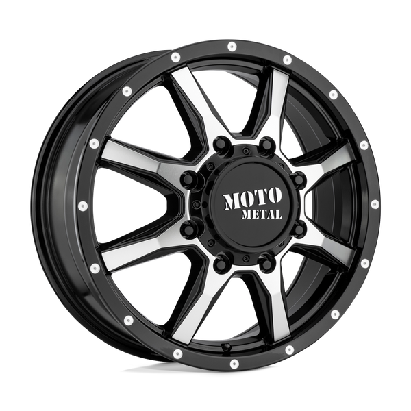 Moto Metal Mo995 20X8.25 8X210 +127MM Gloss Black Machined