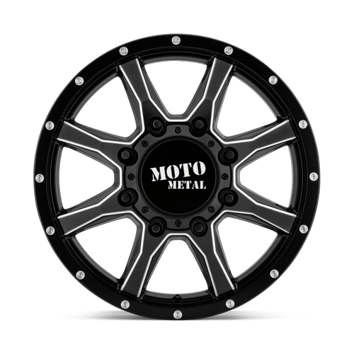 Moto Metal Mo995 20X8.25 8X165.1 +127MM Satin Black Milled