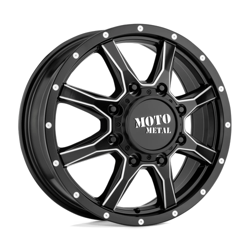 Moto Metal Mo995 20X8.25 8X165.1 +127MM Satin Black Milled