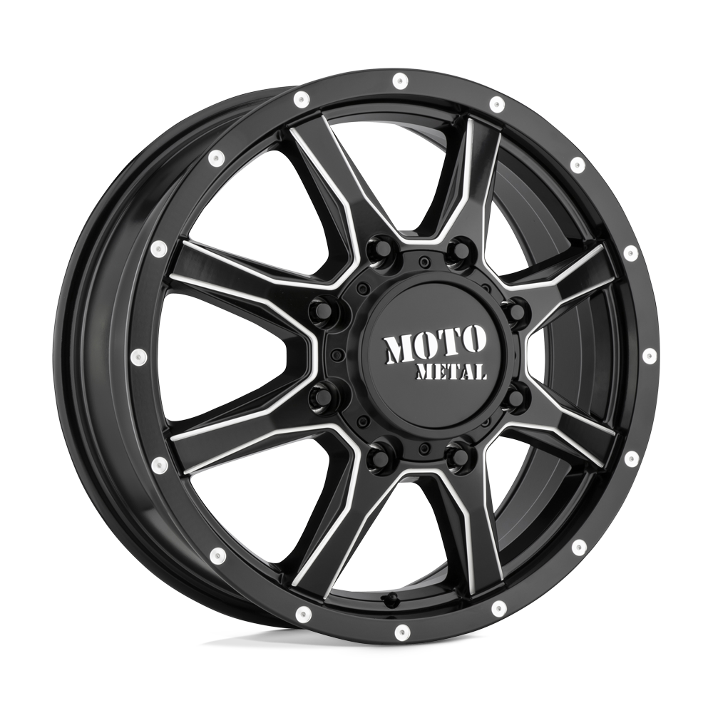 Moto Metal Mo995 20X8.25 8X165.1 +127MM Satin Black Milled