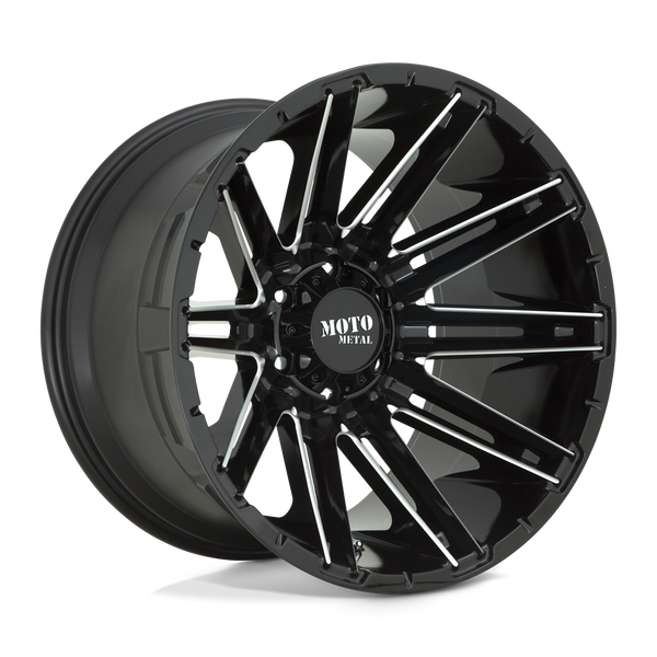Moto Metal Mo998 Kraken 20X9 8X180 +0MM Gloss Black Milled
