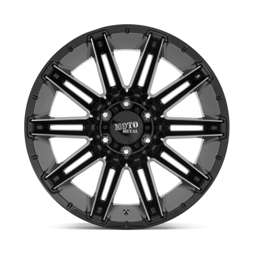Moto Metal Mo998 Kraken 20X9 8X180 +0MM Gloss Black Milled