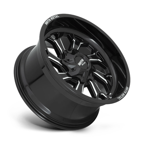 Moto Metal Mo999 20X10 8X165.1 -18MM Gloss Black Milled
