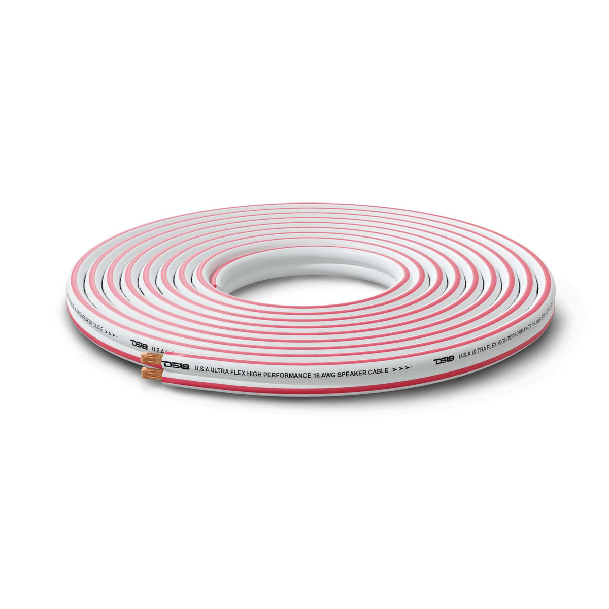 DS18 16-Gauge Speaker Wire 150ft - MOFC16GA150SW - angle view