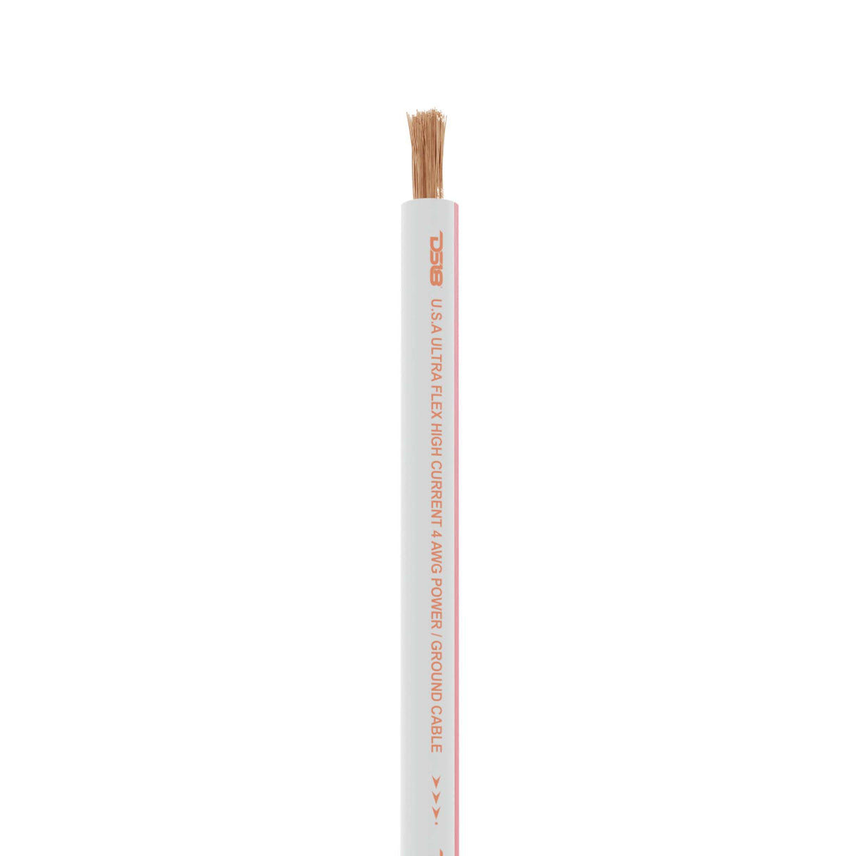 DS18 4-Gauge Power Wire 50ft - MOFC4GA50P - detail view