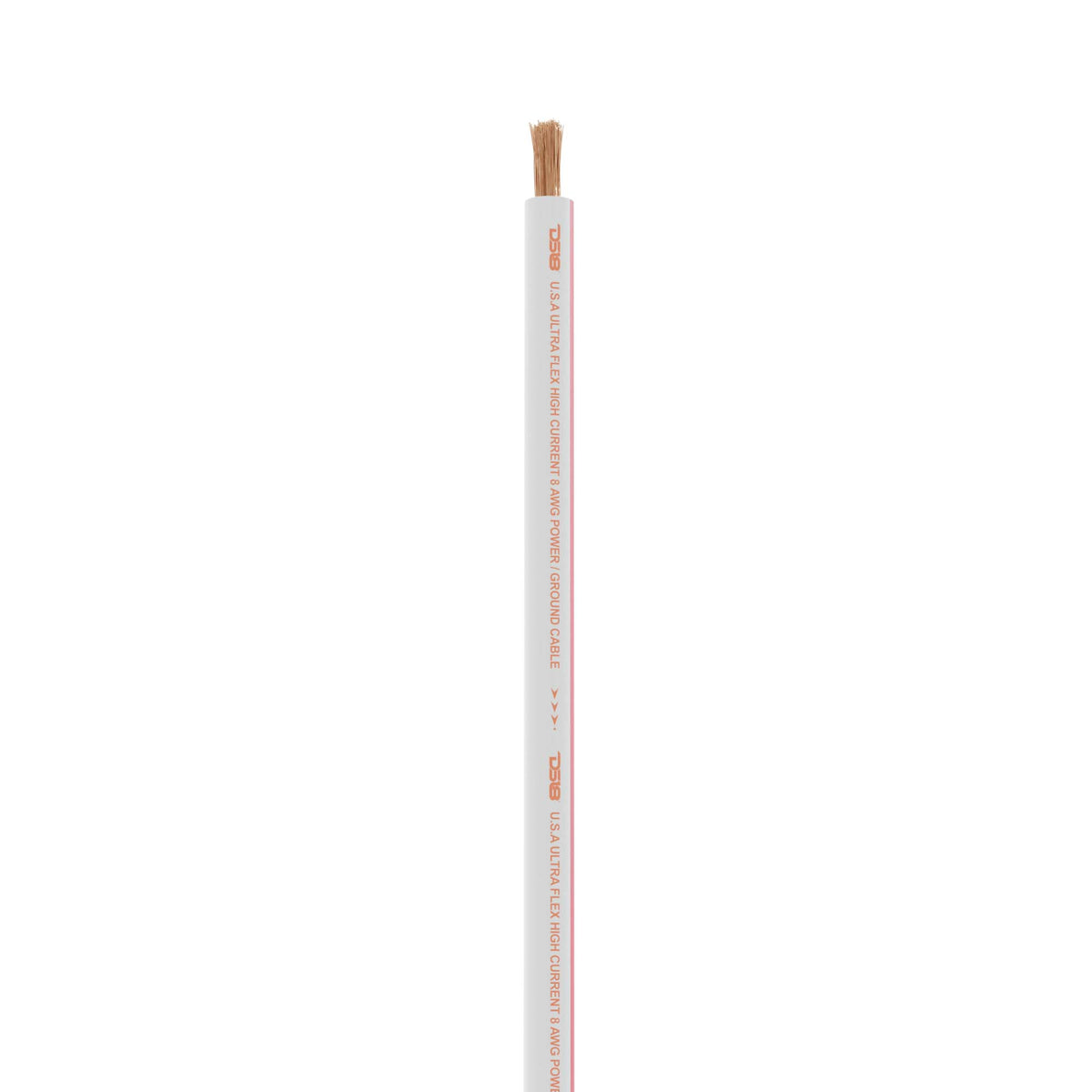 DS18 8-Gauge Power Wire 100ft - MOFC8GA100P - detail view