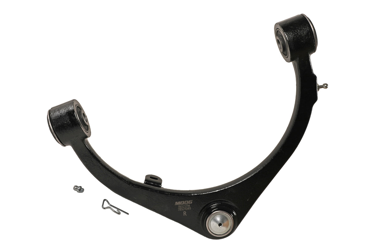 Moog 21-24 RAM 1500 5.7L V8 Front Right Upper Suspension Control Arm & Ball Joint Assembly - RK623794 - front view