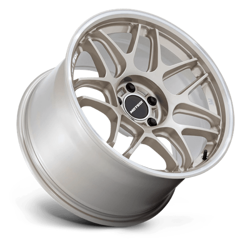 Motegi Mr158 Tsubaki 18X10.5 5X120 +35MM Motorsport Gold W Machined Lip