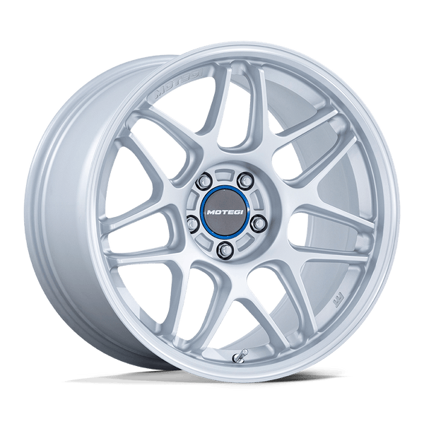 Motegi Mr158 Tsubaki 18X9.5 5X120 +25MM Hyper Silver W/ Machined Lip