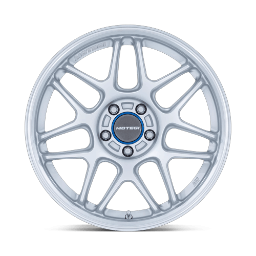 Motegi Mr158 Tsubaki 18X10.5 5X120 +35MM Hyper Silver W/ Machined Lip