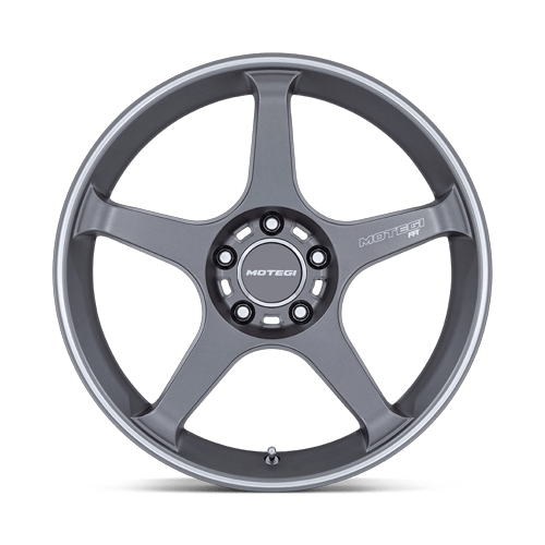 Motegi Mr159 Battle V 18X9.5 5X114.3 +0MM Gunzilla W Machined Lip Stripe