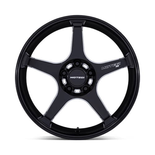 Motegi Mr159 Battle V 17X9.5 5X114.3 +22MM Blackbird Metallic