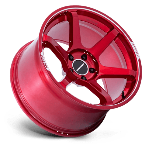 Motegi Mr160 Battle Vi 18X10.5 5X114.3 +25MM Cherry Red Metallic W/ Mch Lip