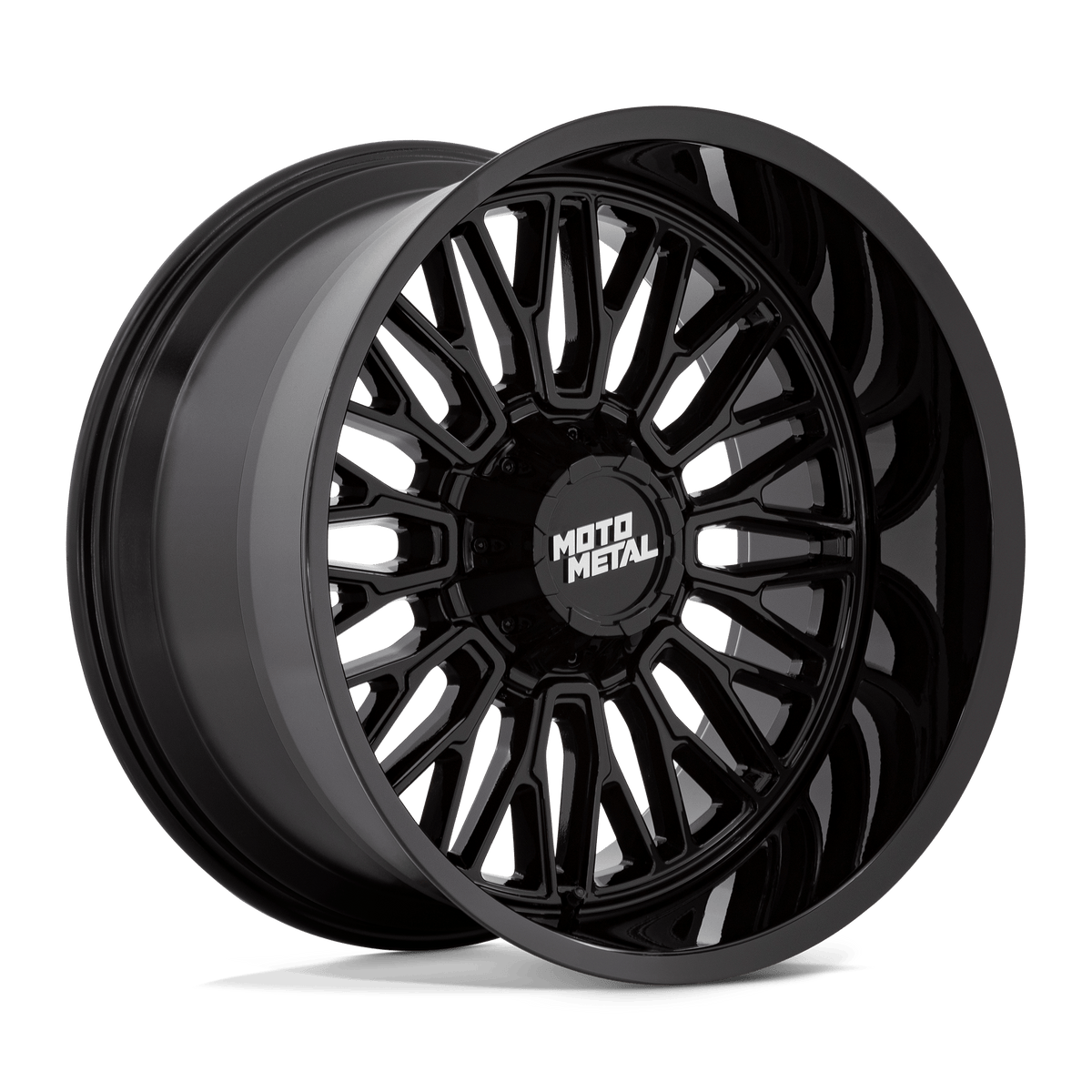 Moto Metal Mo809 Stinger 20X10 6X135/6X139.7/6X139 -18MM Gloss Black